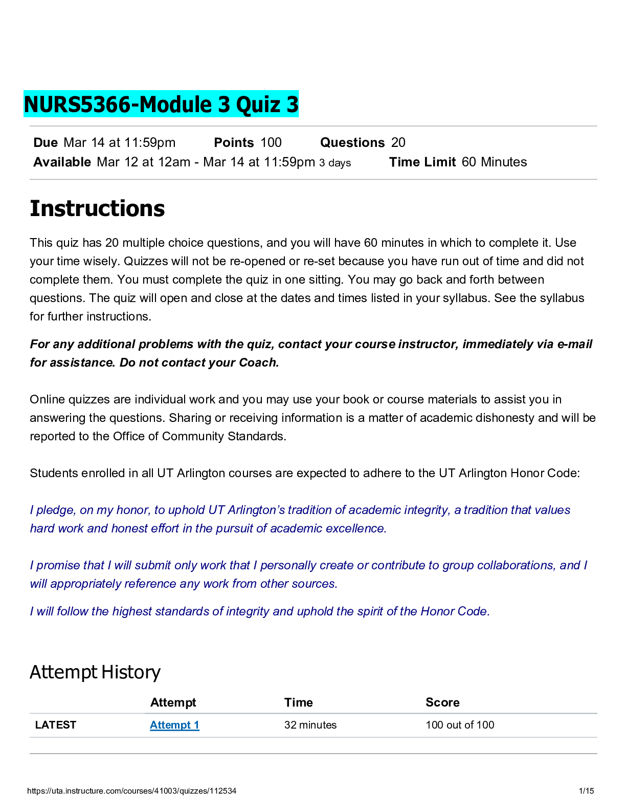 Preview image of NURS5366-Module 3 Quiz 3.pdf document